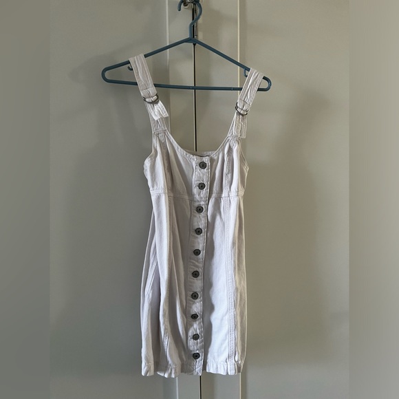 ❌Sold❌ American Eagle Denim Overall Dress - Picture 1 of 3